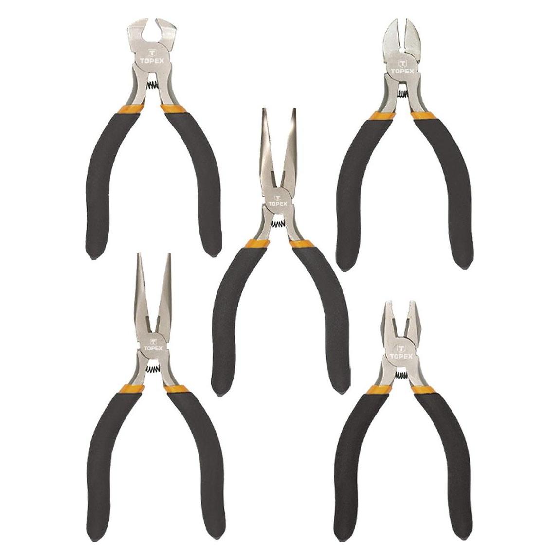 Topex Precision pliers, set of 5 pcs. 32D755 (1307)