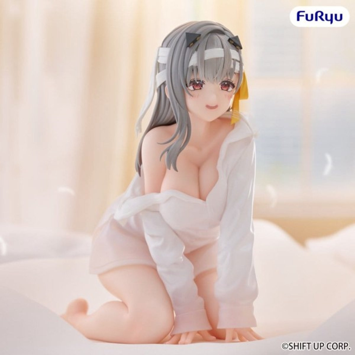 Furyu Goddess of Victory: Nikke Noodle Stopper PVC Statue Modernia First Affection Ver. Hoogte: 9 cm