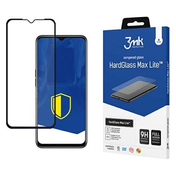 3MK HardGlass Max Lite Realme 10 5G czarny/black Fullscreen Glass Lite (Realme 10S 5G) (3mk HardGlass Max Lite Black(545))