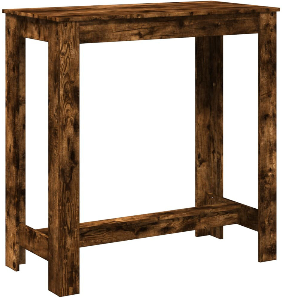DEvidaxl 53-9 Rectangular Dining Table Smoked oak