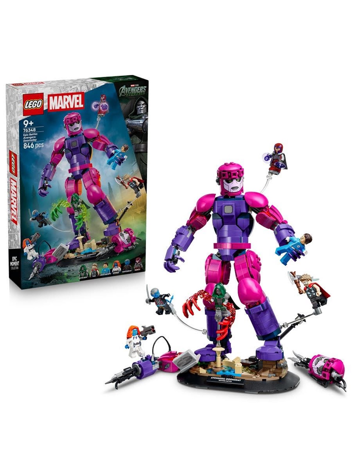 LEGO Marvel 76348 Legendärer Showdown: Avengers: Doomsday