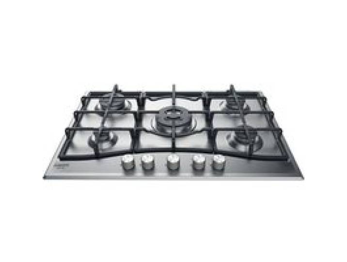 Plaque de cuisson gaz - HOTPOINT PNN 751 IX - 5 foyers - 10 5kW - L75 x P51cm - Revêtement inox - Inox
