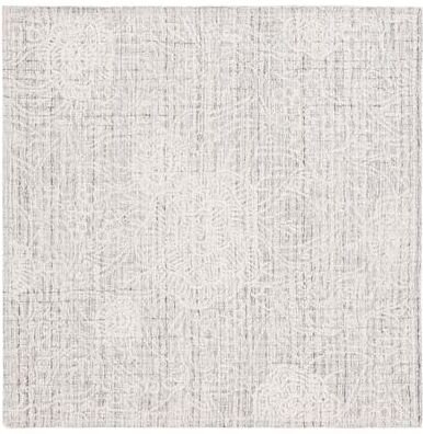 SAFAVIEH Handmade Ebony Marian Modern Floral Wool Rug