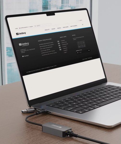 Sandberg Usb-C/a 2,5 Gbe Netværksadapter