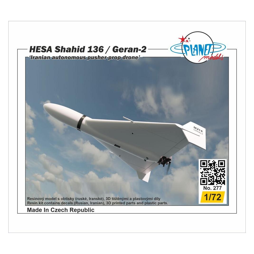 Planet Models HESA Shahid 136 / Geran-2 1/72 (PLT277)