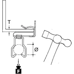 Niedax Flanschkralle EH1420-JM2933