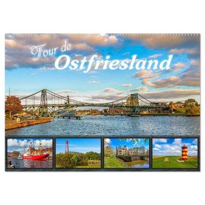 Tour de Ostfriesland (Wandkalender 2027 DIN A2 quer), CALVENDO Monatskalender