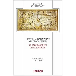 Barnabasbrief/An Diognet, Fachbücher von Barnabas, Horacio E. Lona, Ferdinand R. Prostmeier