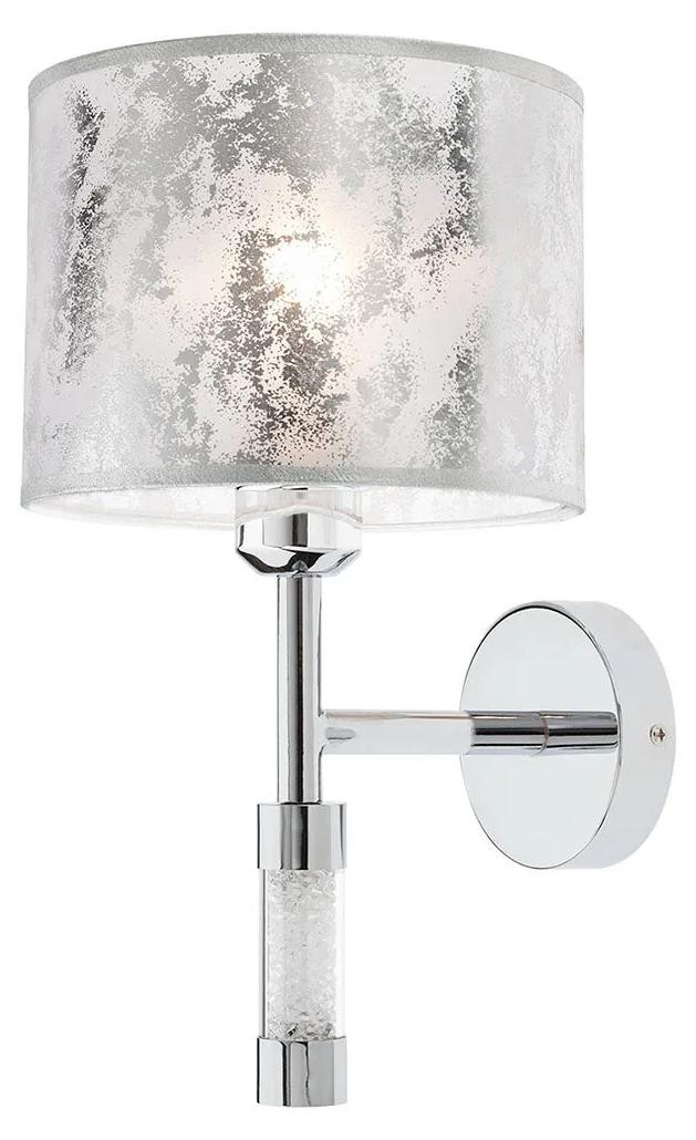 Astrid AP Wandlamp E27, Zilverkleurig