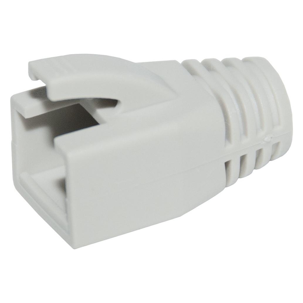 Solarix -Schutz RJ45 reissfest für Stecker KRJS45/6ASLD grau (S45SP-GY-6A)