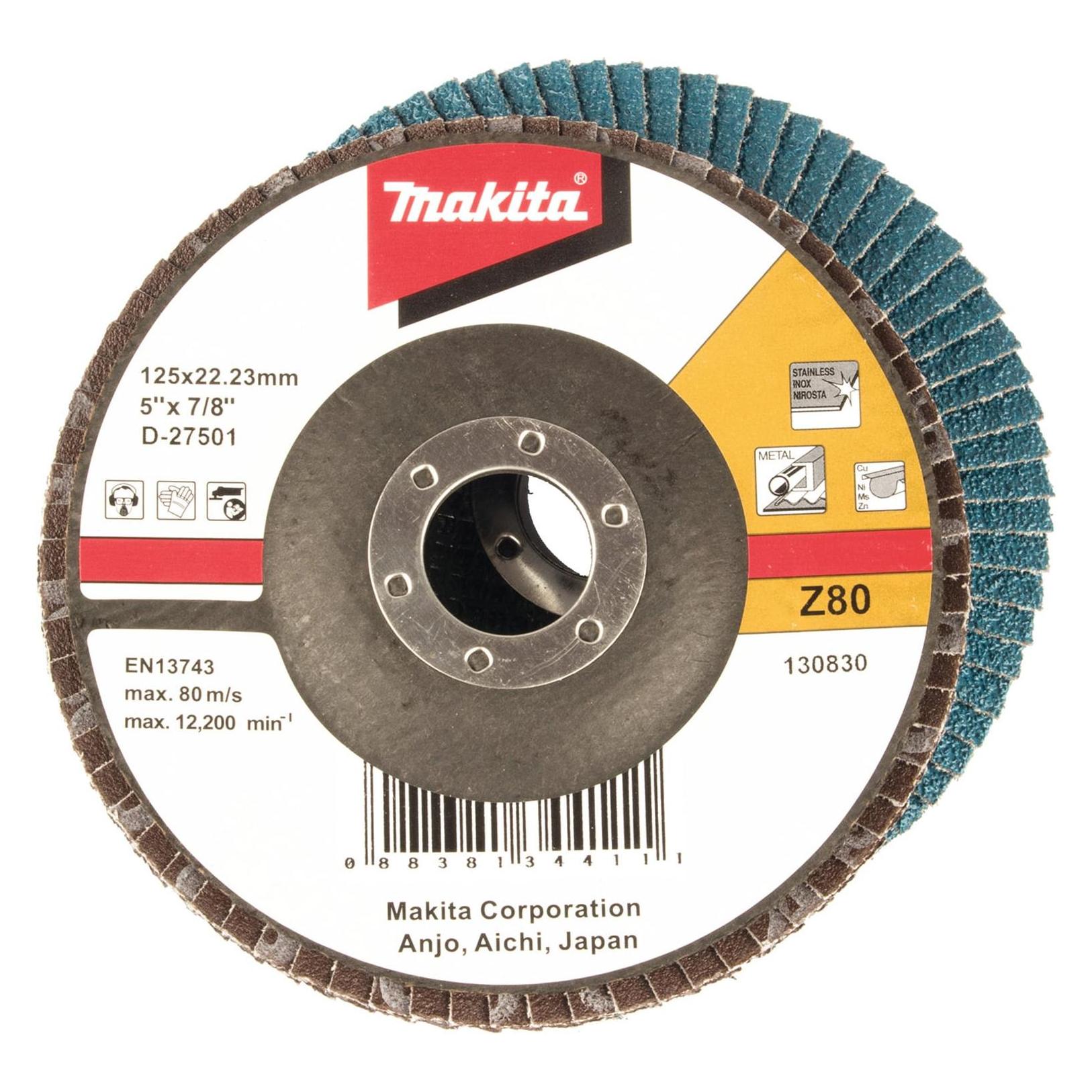 Makita Fächerschleifsch. 125mm Z80 (D-27501)