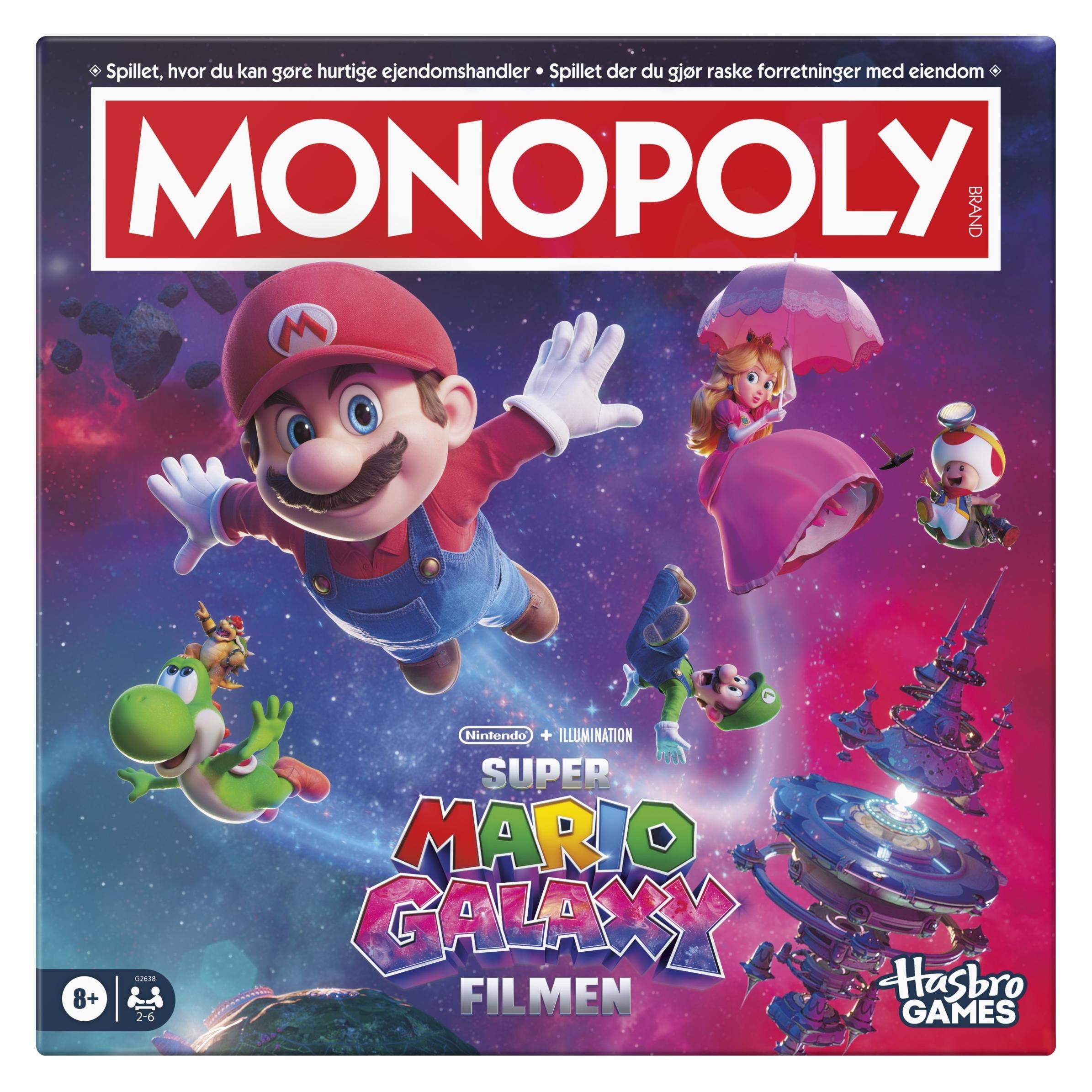 Hasbro Gaming HASBRO Monopoly Super Mario (Dänisch, Norwegisch) (G26381890)
