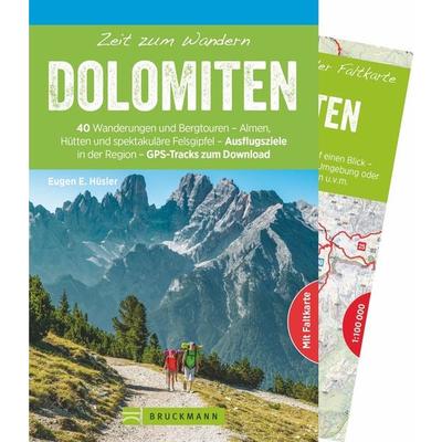 Zeit zum Wandern Dolomiten, Taschenbuch von Eugen E. Hüsler, Bruckmann, 978-3-7343-1359-2