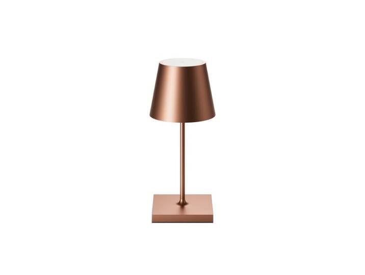 Sigor Akku-Tischleuchte Nuindie mini - Bronze eloxiert Clean, Ju