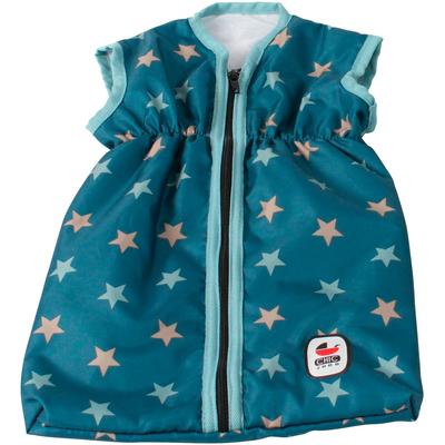 Puppen Schlafsack CHIC2000 "Brombeere", blau (sternchen türkis), Puppenausstattungen, KinderB:27cm H:2cm T:45cm, Polyester, B:27cm H:2cm T:45cm
