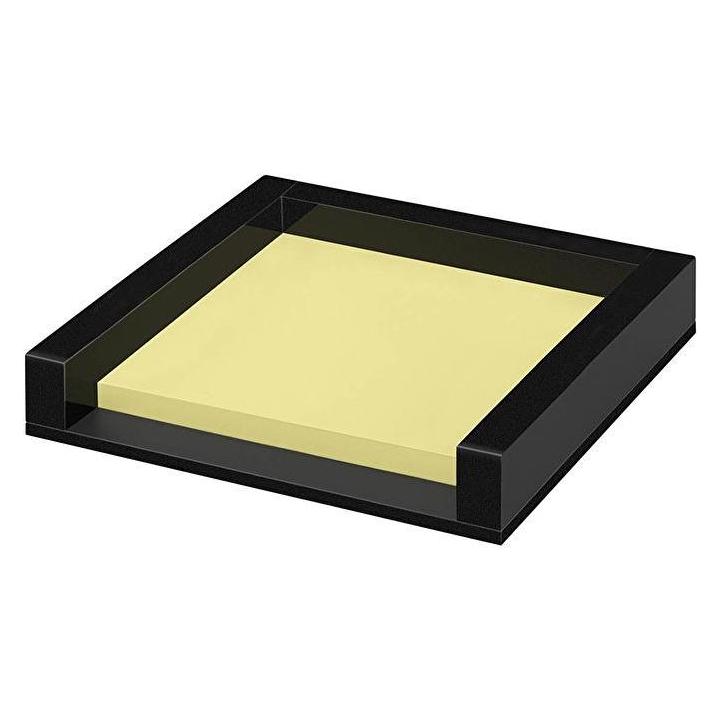 Wedo Zettelbox Black Office (96 x 96 mm) (631801)