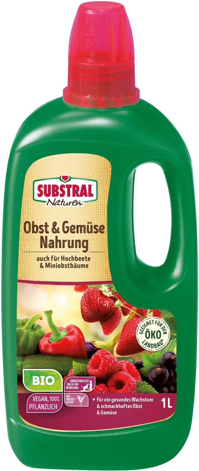 SUBSTRAL® Naturen® Obst- & Gemüsedünger 1,0 l 84720