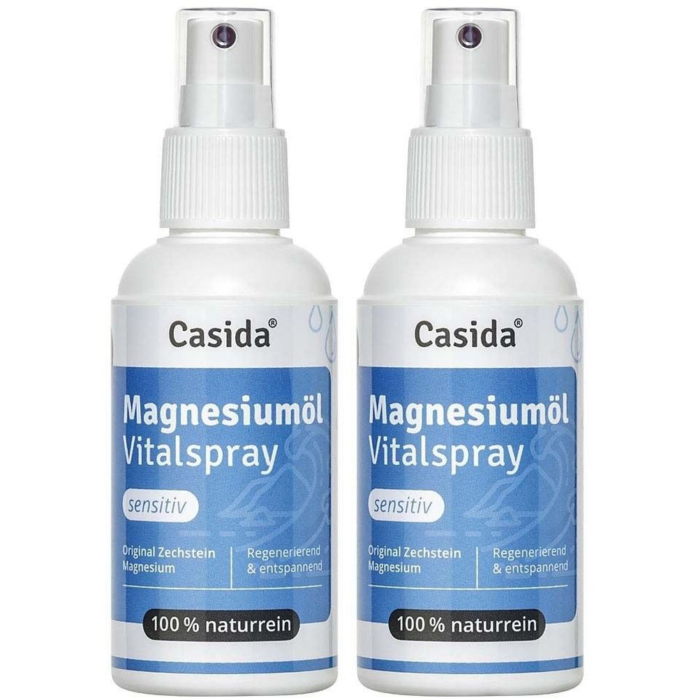 Magnesiumöl Vitalspray sensitiv Zechstein 2x 2x100 ml Spray