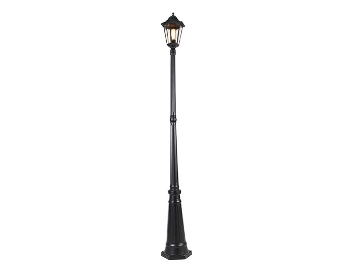 Lanterne d'extérieur classique noire 200 cm IP44 - Havana