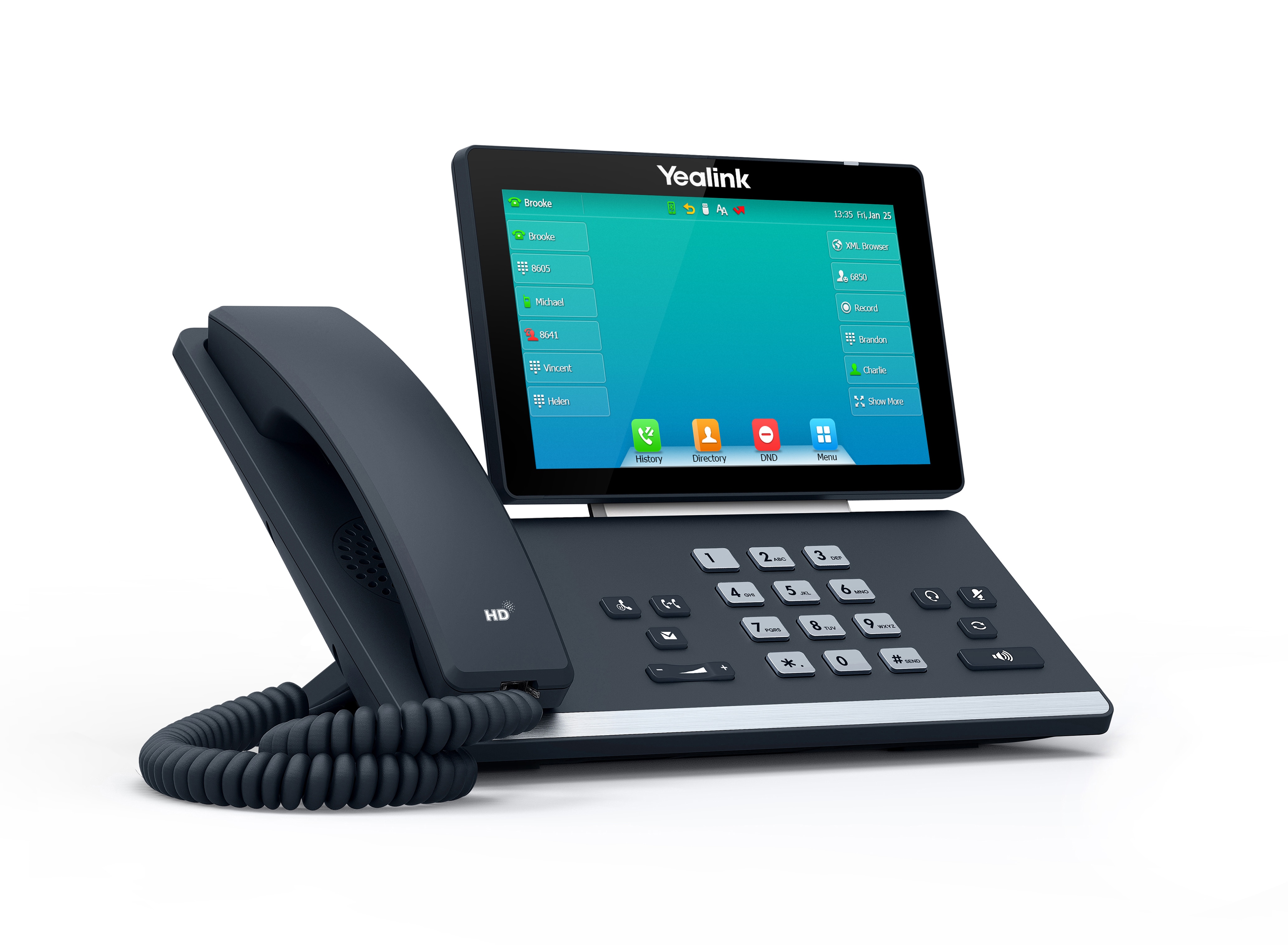 Yealink SIP-T57W VoIP Telefon WLAN Bluetooth 1301089