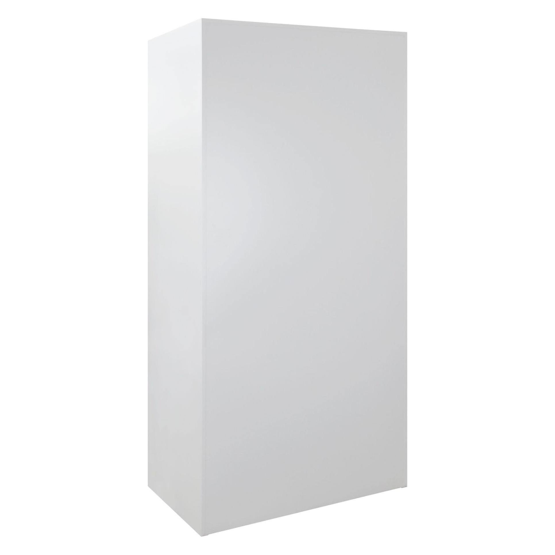 ADB Stahlschrank 40750 lichtgrau 92,0 x 50,0 x 195,0 cm, aufgebaut (92 cm, 195 cm) (40750)