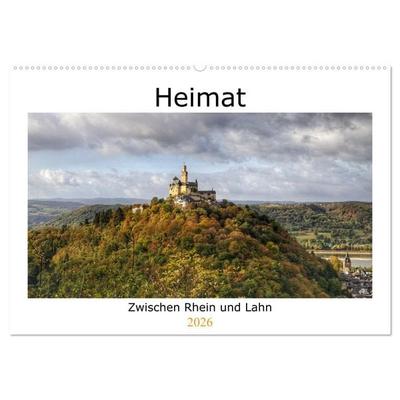 Heimat - Zwischen Rhein und Lahn (Wandkalender 2026 DIN A2 quer), CALVENDO Monatskalender