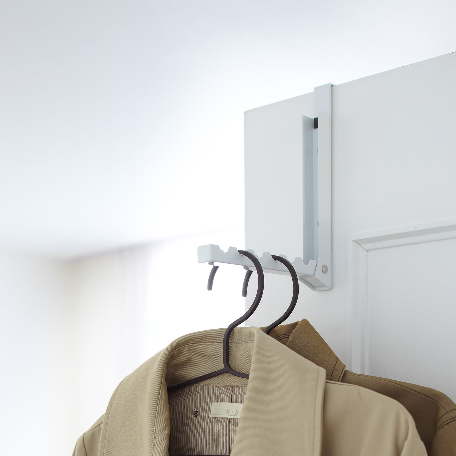 home24 Smart Opvouwbare deurhaak wit, 2 stuks, B: 20 cm