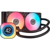 iCUE LINK TITAN 240 RX LCD RGB, Wasserkühlung schwarz