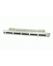 DIGITUS CAT 3 ISDN Patch Panel ungeschirmt schwarz 25-Port Schwarz (DN-91325-1)