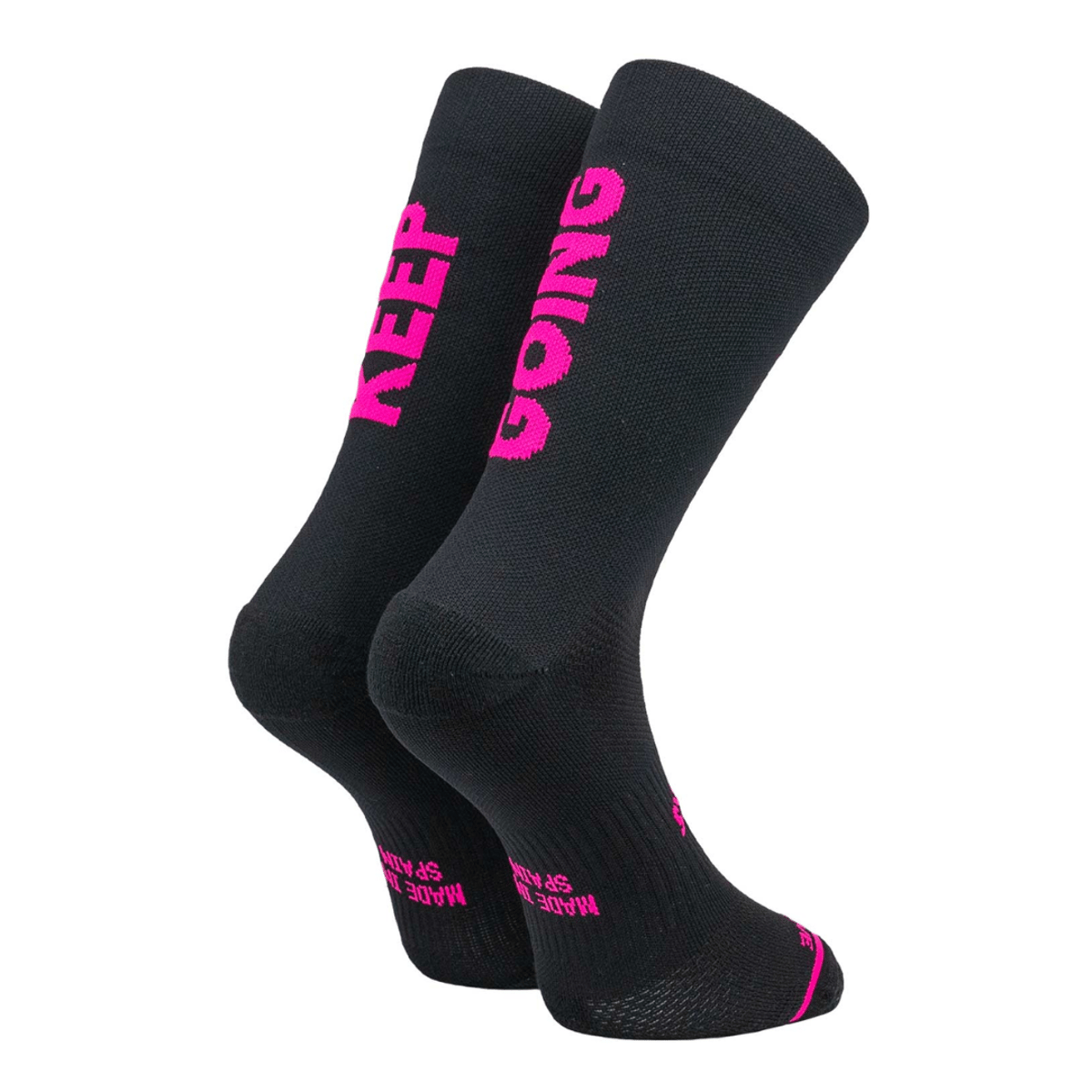 Sporcks Keep Going Socks Preto, Tamanho S Unisex