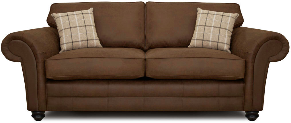 Three Posts Lenore Sofa Chocolate 3