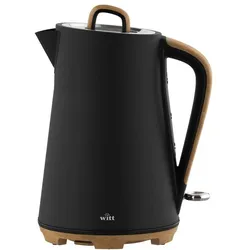 Witt Premium Element Wasserkocher, Wasserkocher, Schwarz