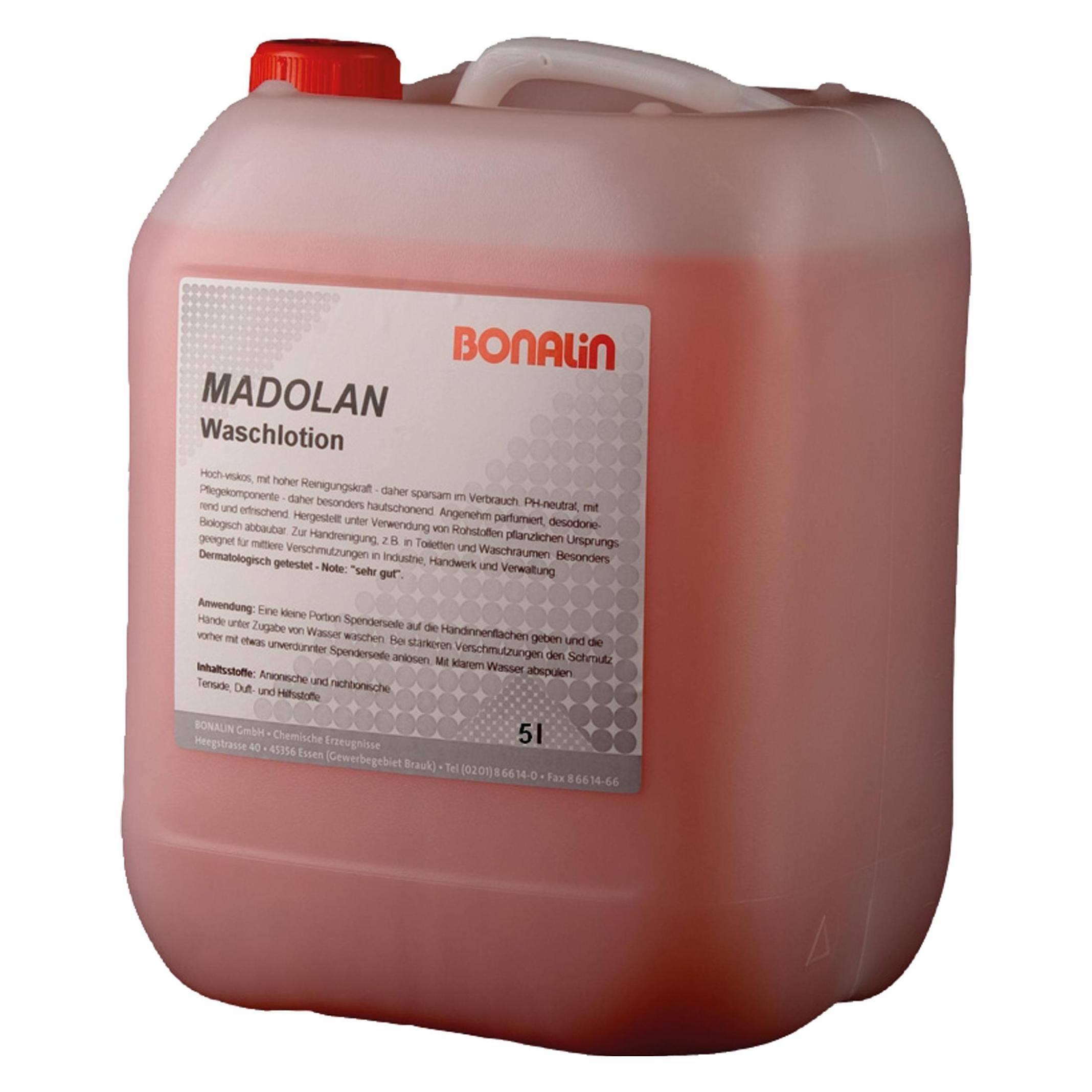 Bonalin Flüssigseife Madolan Ausführung des Gebindes: Kanister Inhalt: 5 l (Flüssigseife, 5000 ml) (100459)