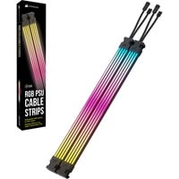 iCUE ARGB PSU Cable Strips, LED-Streifen 2x 240mm, für Netzteil-Kabel