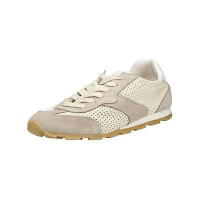 Sneaker MARC O'POLO "Marc O'Polo Sneaker Veloursleder/Textil", Damen, Gr. 39, beige (hellbeige), Textil, Veloursleder, Schuhe Sneaker