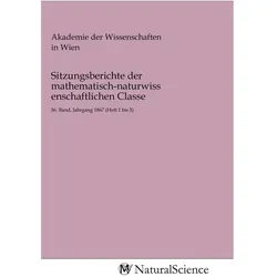 Sitzungsberichte der mathematisch-naturwissenschaftlichen Classe, Fachbücher