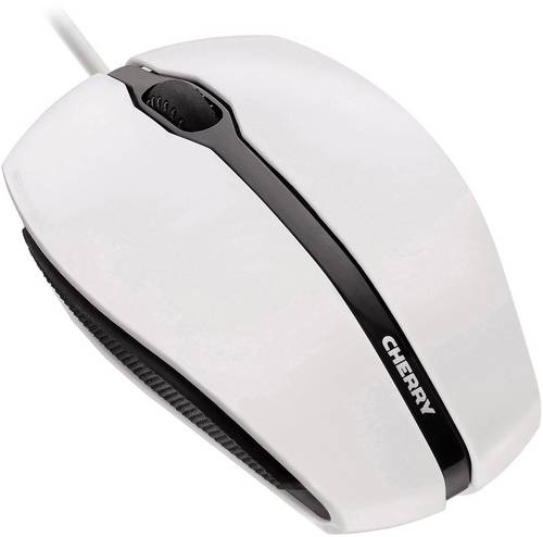 CHERRY Gentix Corded Maus USB Optisch Weiß 3 Tasten 1000 dpi
