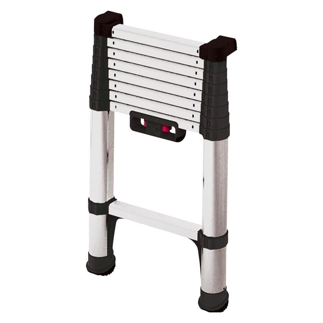 Zarges Teleskop-Anlegeleiter Compactstep L (Teleskopleiter, 76 cm) (B07NDF7P6Q)