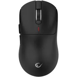 Rampage Mysz Clax (CLAX-BLACK) (Kabelgebunden, Kabellos), Maus, Schwarz