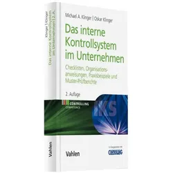 Das interne Kontrollsystem im Unternehmen, Fachbücher von Michael A. Klinger