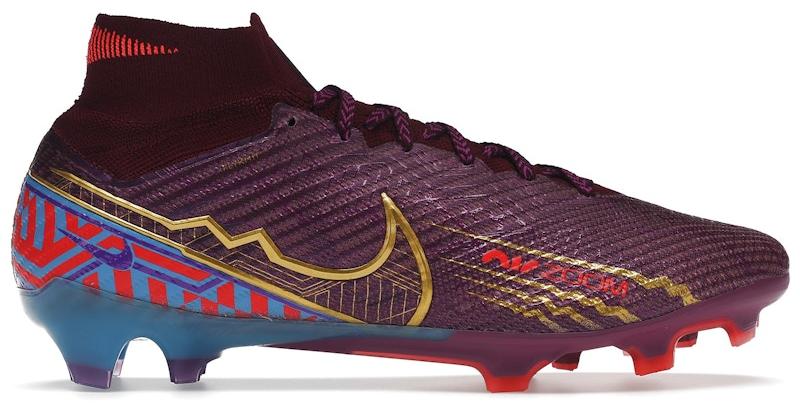 Nike Zoom Superfly 9 Elite KM FG Mbappe Dark Beetroot - EU 39