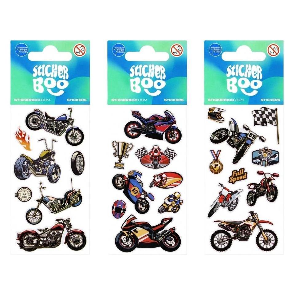 Sticker Boo Aufkleber BOO Aufkleber Motorräder Mix (1 Sticker) (47996392)