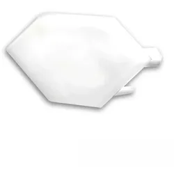 ISOLED Zubehör für Profil CORNER11n - Endkappe EC96, 1 Stk., geschlossen, Weiß ISO-115275
