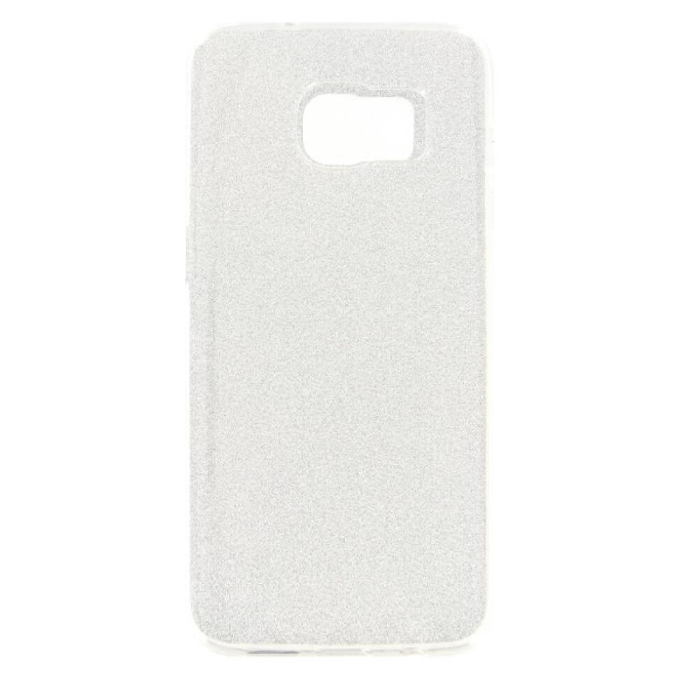 OEM TPU Case Glitter Samsung Galaxy S7 Edge silber (Samsung Galaxy S7 Edge) (25440761)