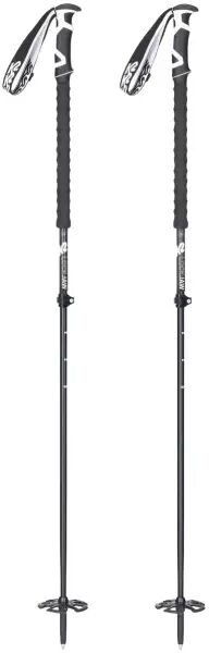 K2 Lockjaw Carbon Langlaufstöcke (90cm-130cm - Schwarz/Weiß)