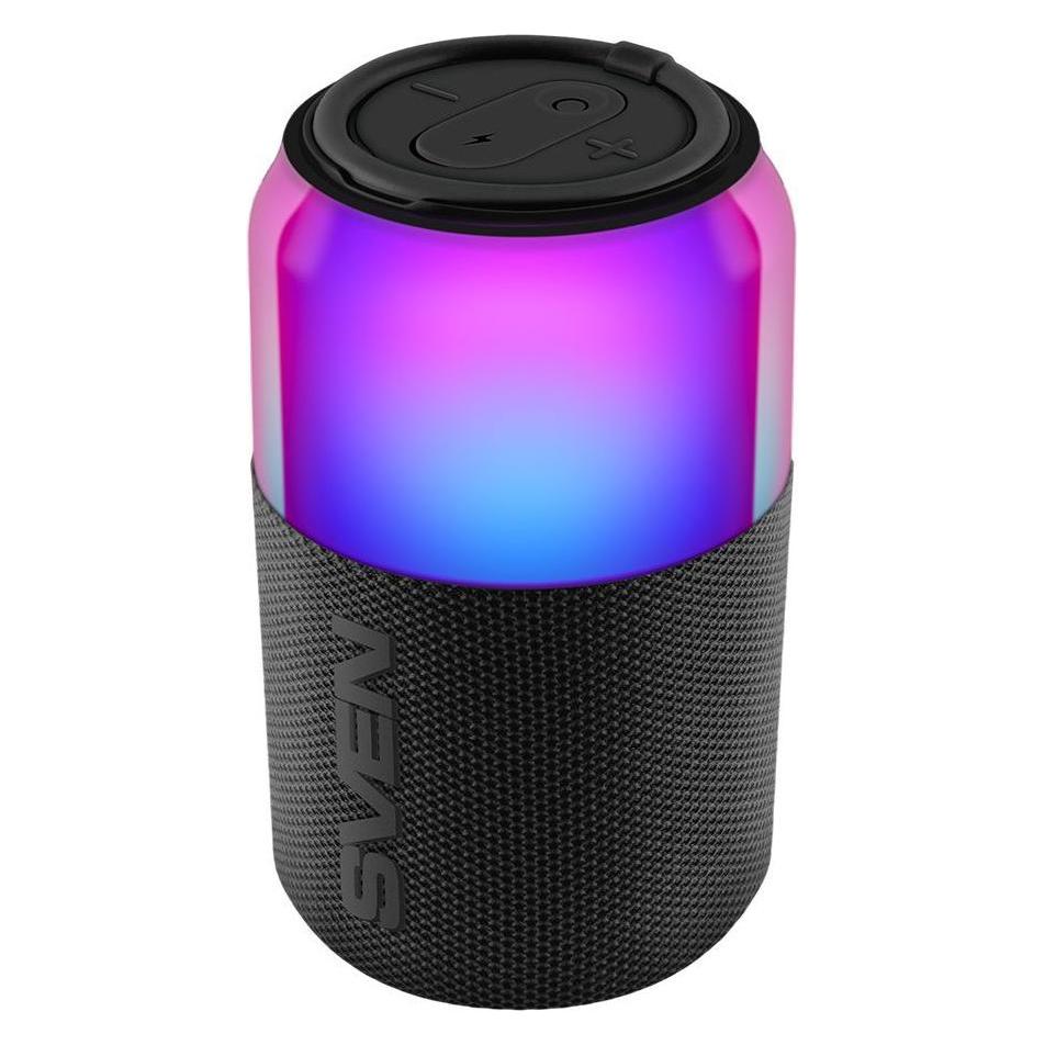 Sven Tragbarer Lautsprecher PS-130, rot, Ausgangsleistung 10 W (RMS), TWS, Bluetooth, USB, Lithium-Akku (24 h) (SVEN)