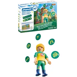 PLAYMOBIL hi! 72252 Magische Sticker Zoo mit NFC-Stickern und Figur