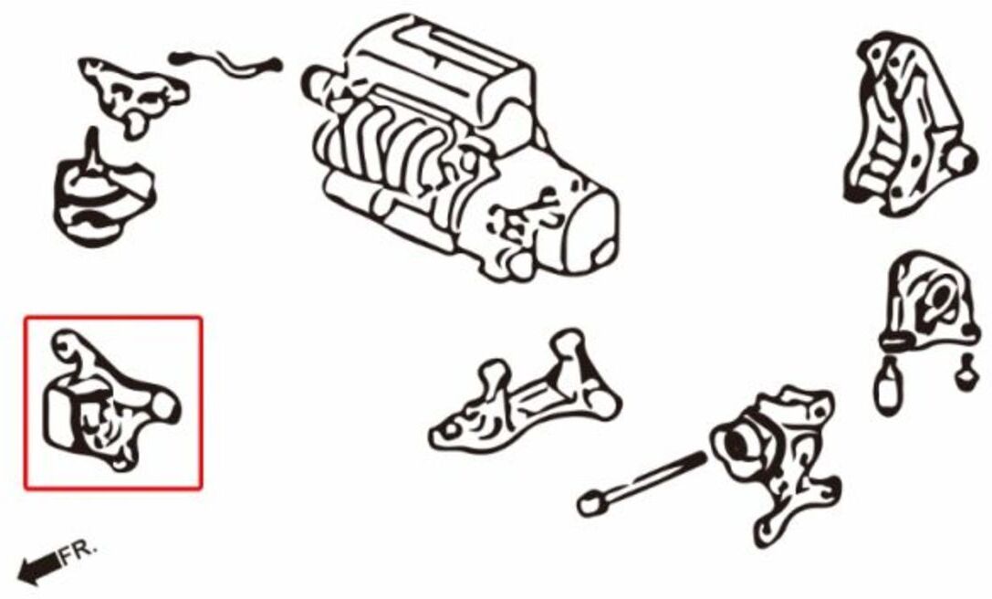 Support moteur atelier HARDRACE HR7938