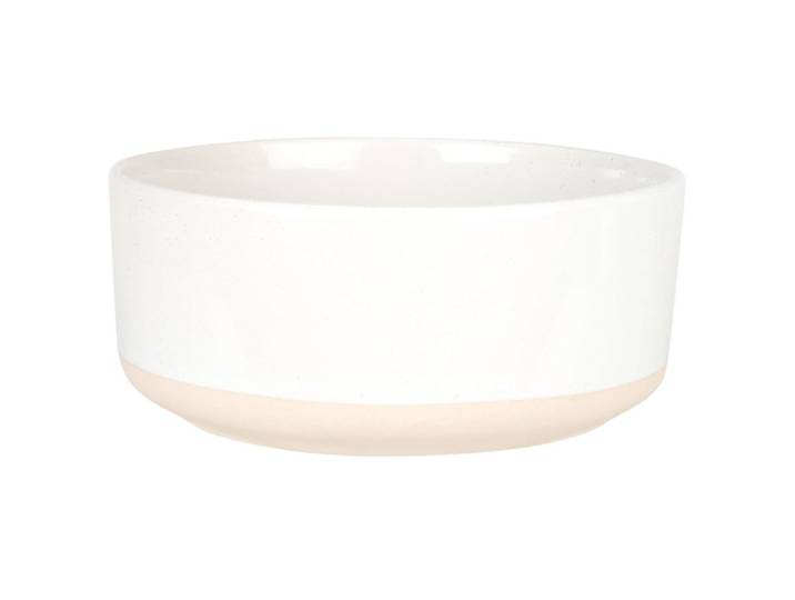 Keramik-Schälchen, weiß und beige