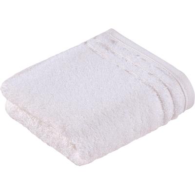 Gästehandtuch VOSSEN "Vienna Style Supersoft", weiß, B:30cm L:50cm, Walkfrottee, Baumwolle, Handtücher, im Set, supersoft Baumwolle
